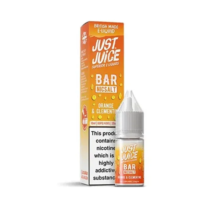 Orange & Clementine 10ml Nic Salt E-Liquid by Just Juice Bar Salt