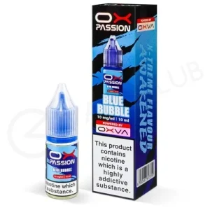 Blue Bubble Nic Salt E-Liquid by Ox Passion