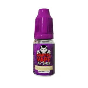 White Chocolate Hazelnut Tobacco Nic Salt E-Liquid by Vampire Vape