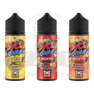 Syco Xtreme Dessert Range Shortfill 100ml E-Liquid