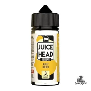 Sweet Cream E Liquid — Juice Head 100mL Freebase