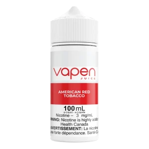 American Red Tobacco - Vapen Juice *New Name Same Flavour