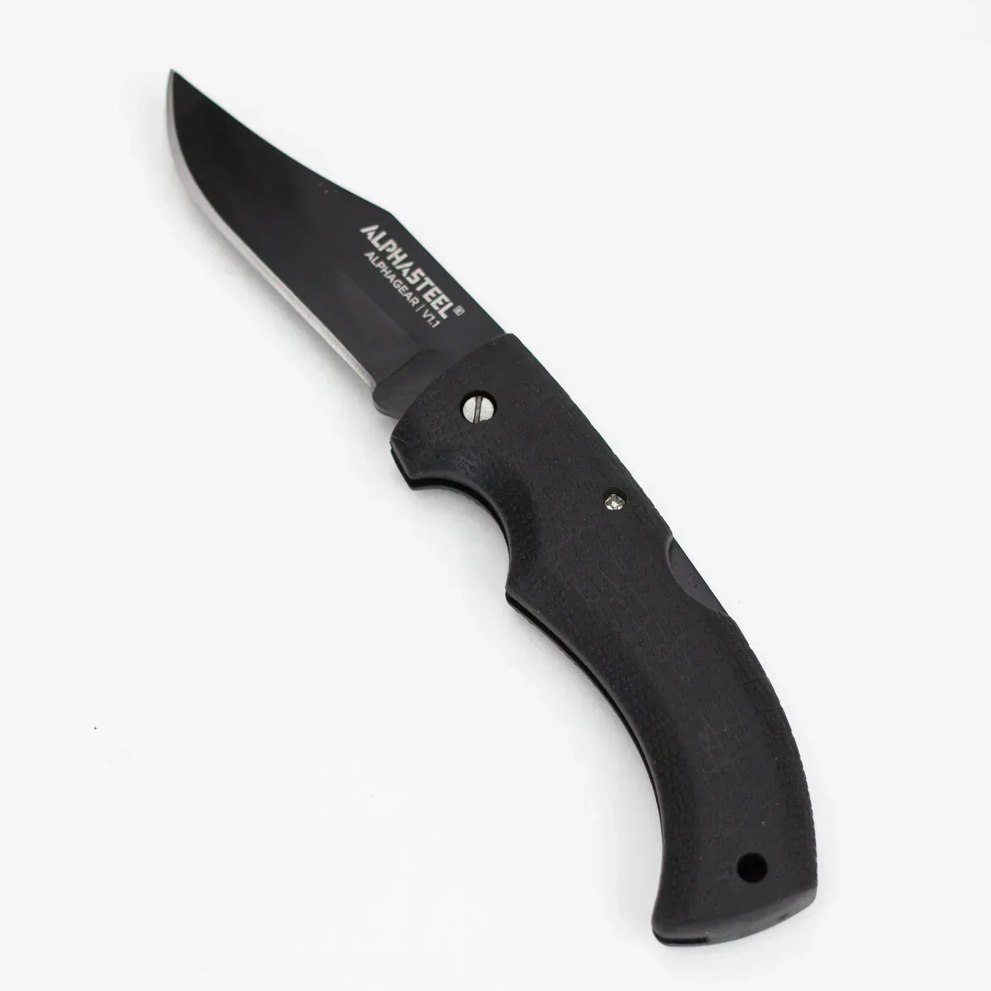 ALPHASTEEL - 8" Hunting Knife - Viper Skin Fold