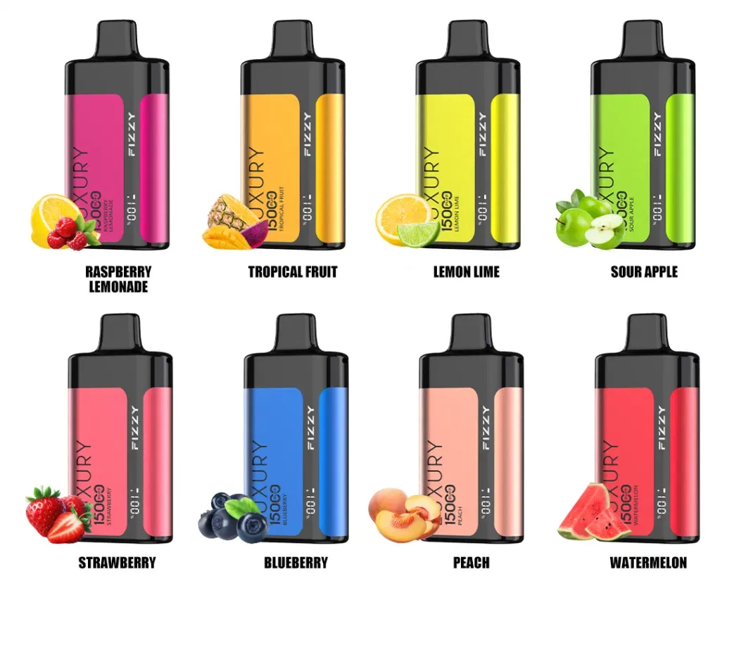 FIZZY Luxury 15000 Puffs Bulk Buy LCD Screen Rechargeable Disposable Vapes Wholesale - Image 2
