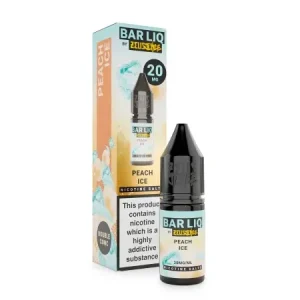 Zeus Juice Bar LIQ Salts Peach Ice 10ml Nic Salt