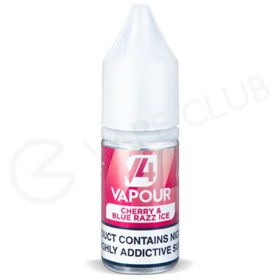 Cherry & Blue Raz Ice E-Liquid by V4 Vapour