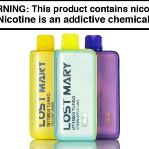 LOST MARY MT15K TURBO DISPOSABLE VAPE – 15,000 PUFFS