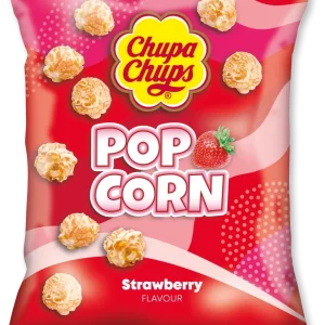 Chupa Chups Pop Corn Strawberry 90g