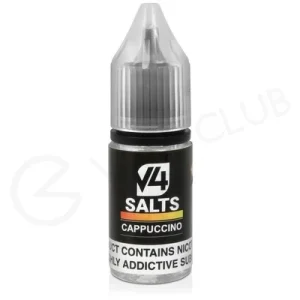 Cappuccino Nic Salt E-Liquid by V4 VAPOUR
