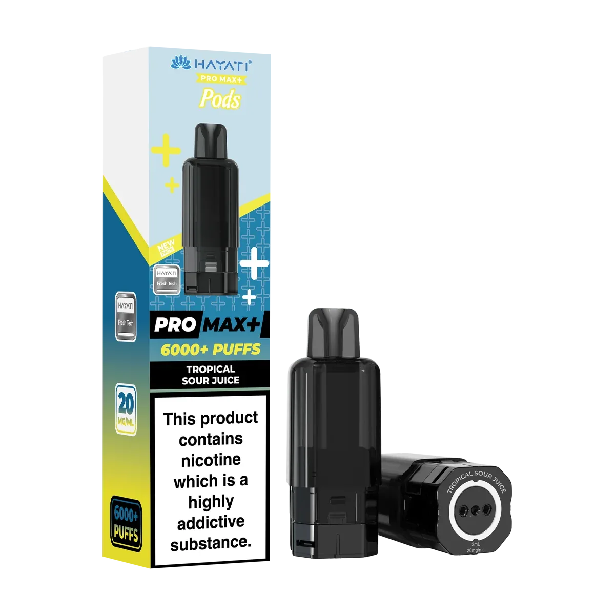 Tropical Sour Juice Hayati Pro Max+ Refill Pack
