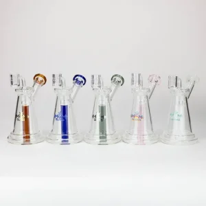 5.7" MGM Glass 2-In-1 Bubbler Rig W/ Logo [C2676]