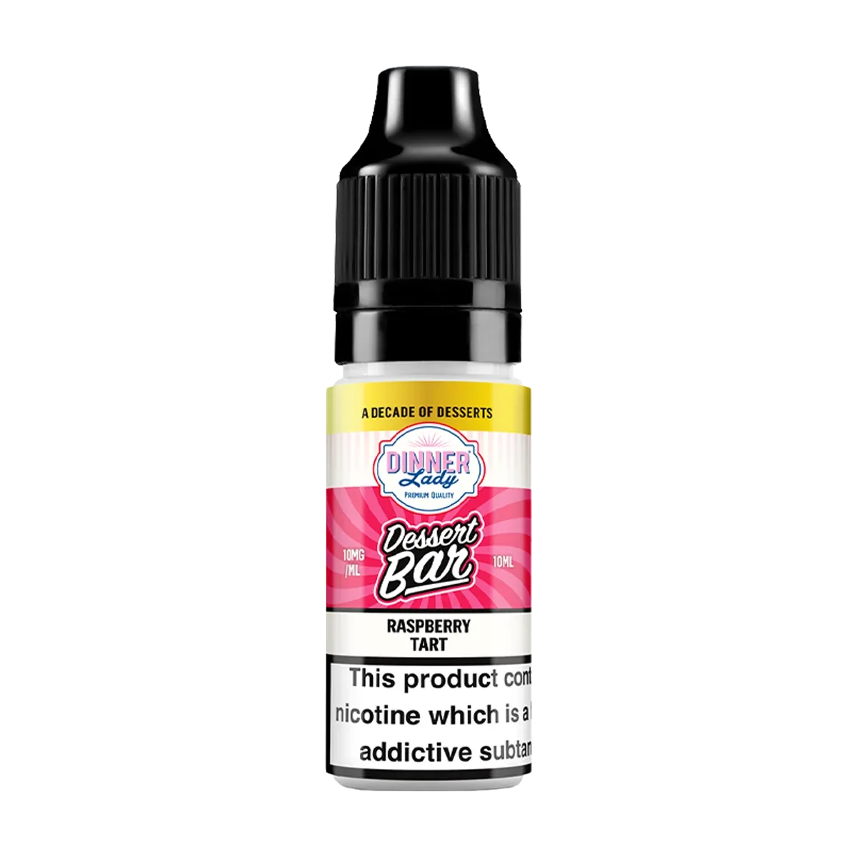Raspberry Tart Nic Salt by Dinner Lady Dessert Bar Range