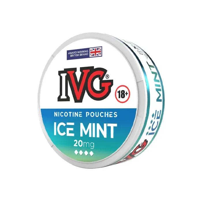 Ice Mint IVG Nicotine Pouches - Image 2