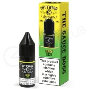 Lemon Lime Nic Salt E-Liquid by Cuttwood Bar Salts