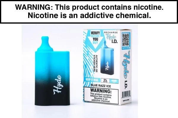 HYDE I.D. RECHARGE DISPOSABLE VAPE – 4500 PUFFS - Image 2