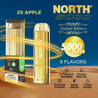 NORTH (HABIBI EDITION) 5000 PUFFS DISPOSABLE VAPE
