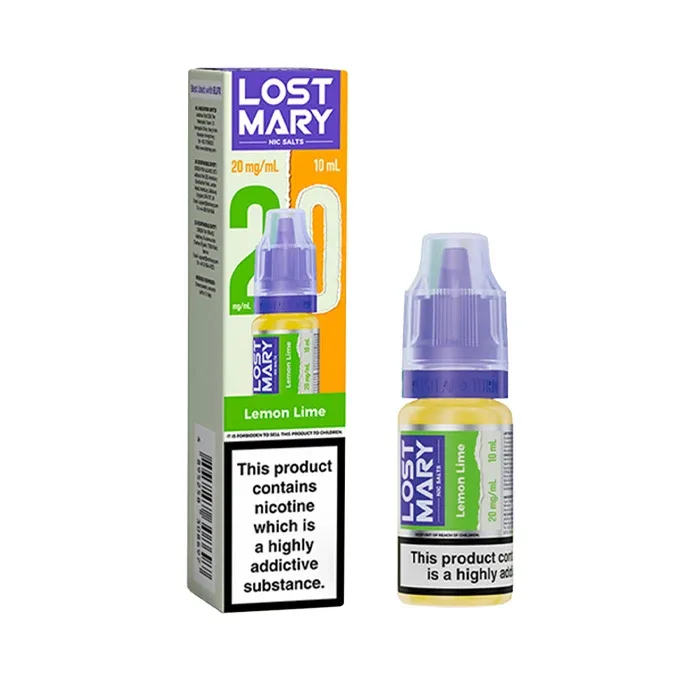 Lemon Lime Nic Salt E-Liquid by Lost Mary - Image 2