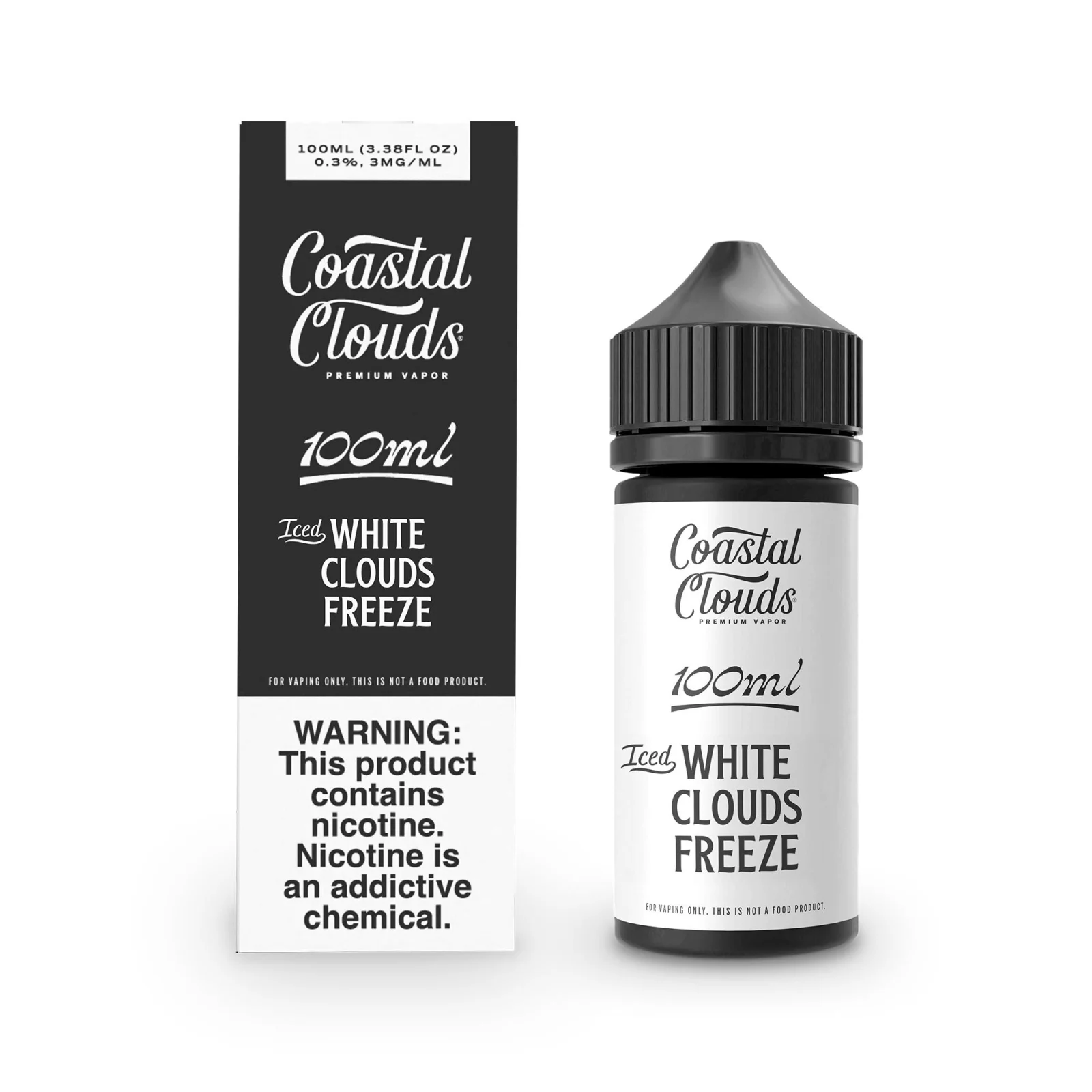 Iced White Clouds Freeze
