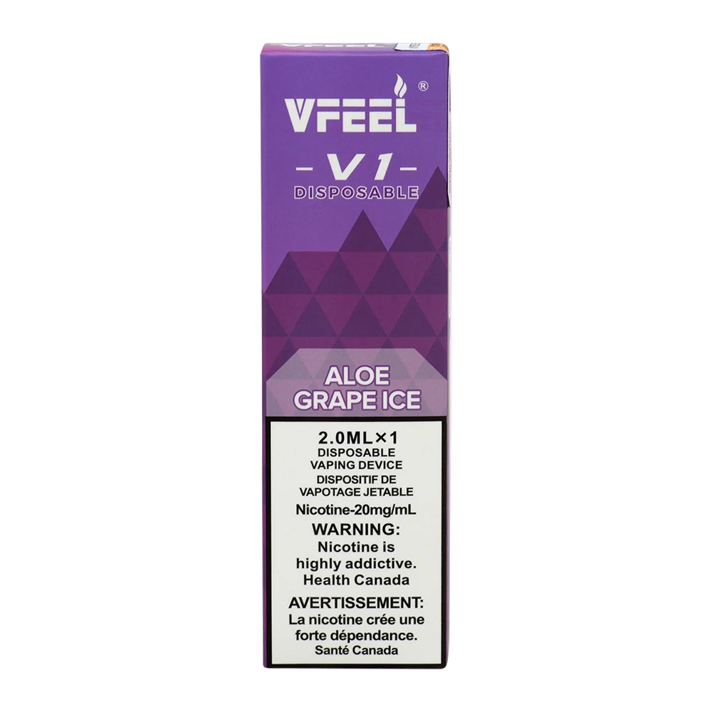 Vfeel V 6K Aloe Grape Ice 2ml 20mg