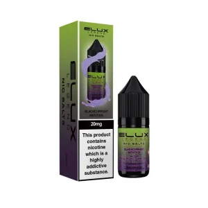 Blackcurrant Menthol 10ml Nic Salt by Elux Legend