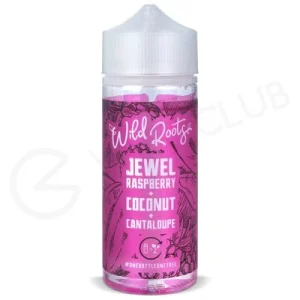 Jewel Raspberry, Coconut & Cantaloupe Shortfill E-LIquid by Wild Roots 100ml