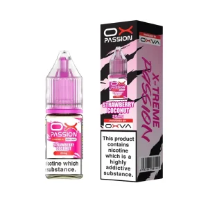 Strawberry Coconut 10ml Nic Salt E-Liquid by OXVA Ox Passion