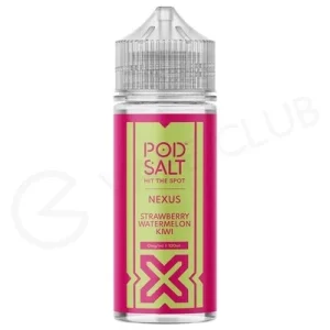 Strawberry Watermelon Kiwi Shortfill E-Liquid by Pod Salt Nexus 100ml