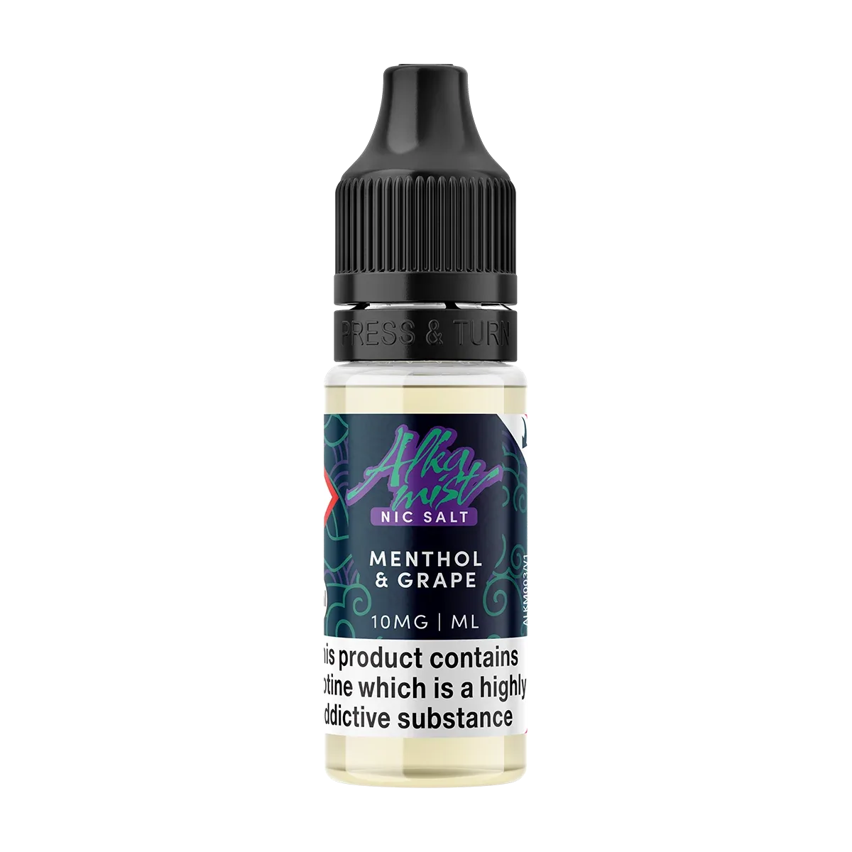 Menthol & Grape Nic Salt by Alka Mist 10ml