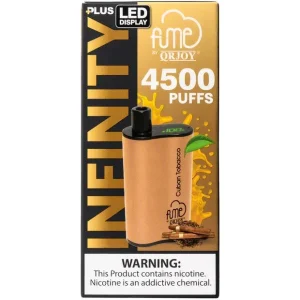 Fume Infinity Plus Disposable 4500 Puffs - Cuban Tobacco