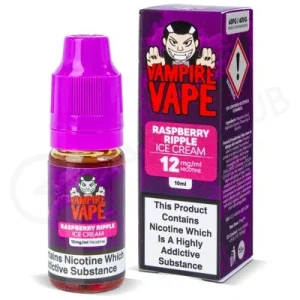 Raspberry Ripple Ice Cream E-Liquid by Vampire Vape