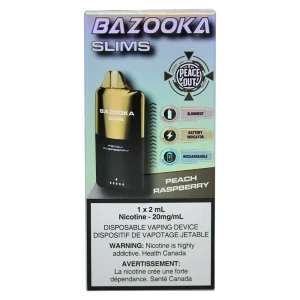 Bazooka Slim Peach Raspberry 2ml 20mg