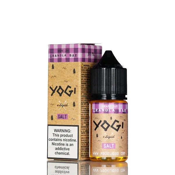 Yogi Salt Nic - Grape Jam Granola Bar - 30mL