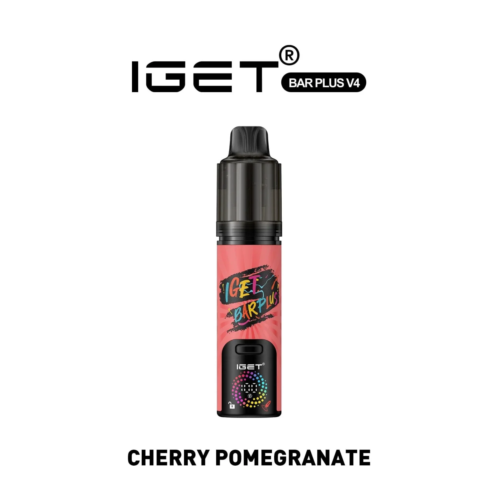 iGET Bar Plus Kit V4 (15000 Puffs) - Cherry Pomegranate
