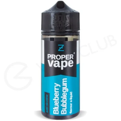 Blueberry Bubblegum Shortfill E-Liquid by Proper Vape 100ml