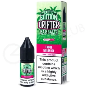 Triple Melon Ice E-Liquid by Drifter Bar Salts Exotic