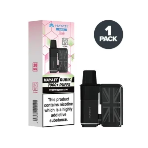 Strawberry Kiwi Hayati Rubik 7000 Prefilled Pods