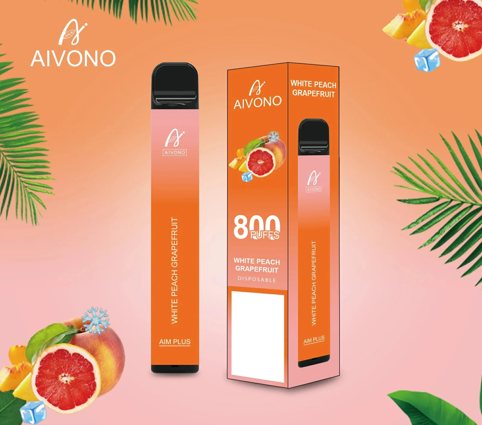 AIVONO AIM PLUS 800 Puffs Bulk Buy Rechargeable Disposable Vapes Wholesale - Image 2