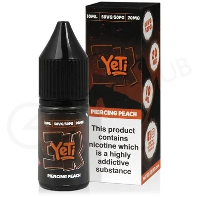 Piercing Peach E-Liquid by Yeti 3K Bar Salt