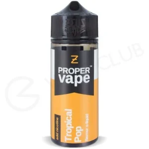 Tropical Pop Shortfill E-Liquid by Proper Vape 100ml