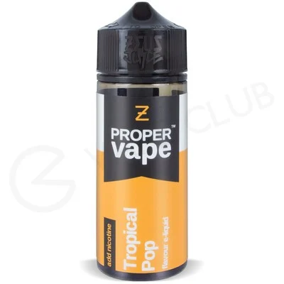 Tropical Pop Shortfill E-Liquid by Proper Vape 100ml
