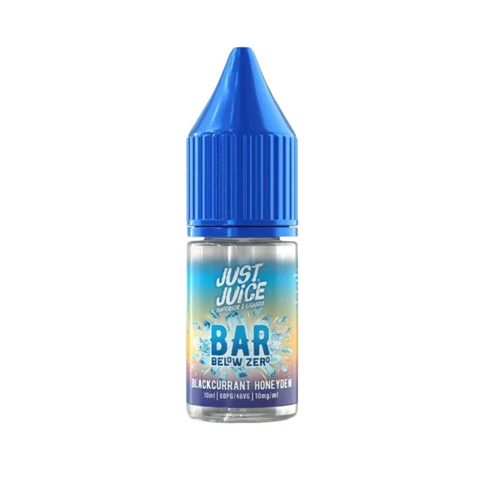 Blackcurrant Honeydew Nic Salt E-Liquid by Just Juice Below Zero