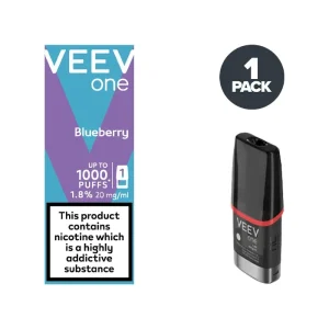 Blueberry Veev One Single Prefilled Pod
