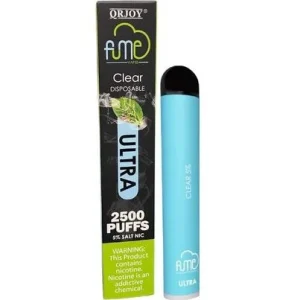 Fume Ultra Disposable 2500 Puffs - Clear