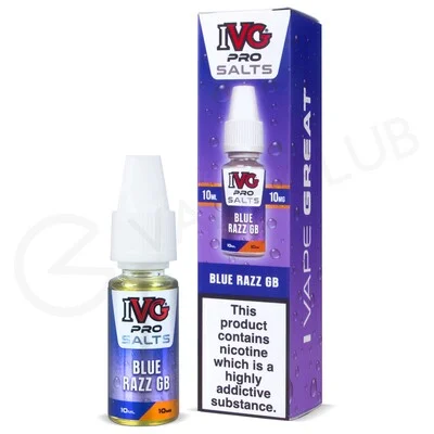 Blue Razz GB E-Liquid by IVG Pro Salts