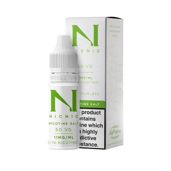 Nic Nic 10ml Nicotine Salt Shot 50VG 11mg