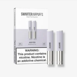 Abyss - Smarter AirPuffs Flavored Nicotine Pods – Blueberry Ice - 2-Pack