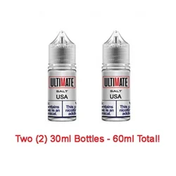 Ultimate Vapor Salts USA Eliquid - Made In USA & Free Shipping Option!