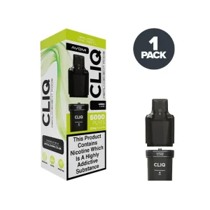 Lemon & Lime Avomi Cliq 6000 Prefilled Pods