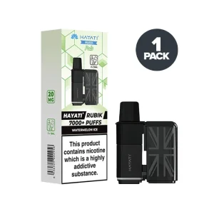 Watermelon Ice Hayati Rubik 7000 Prefilled Pods