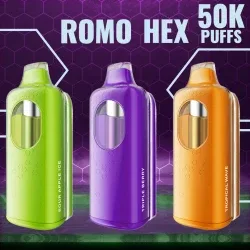 ROMO HEX 50,000 PUFFS DISPOSABLE (POD ONLY) - Image 2